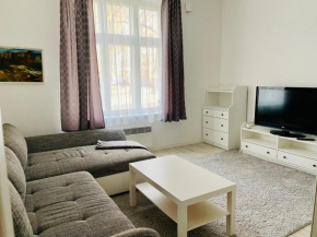 Lovely apartment with parking on closed premises.